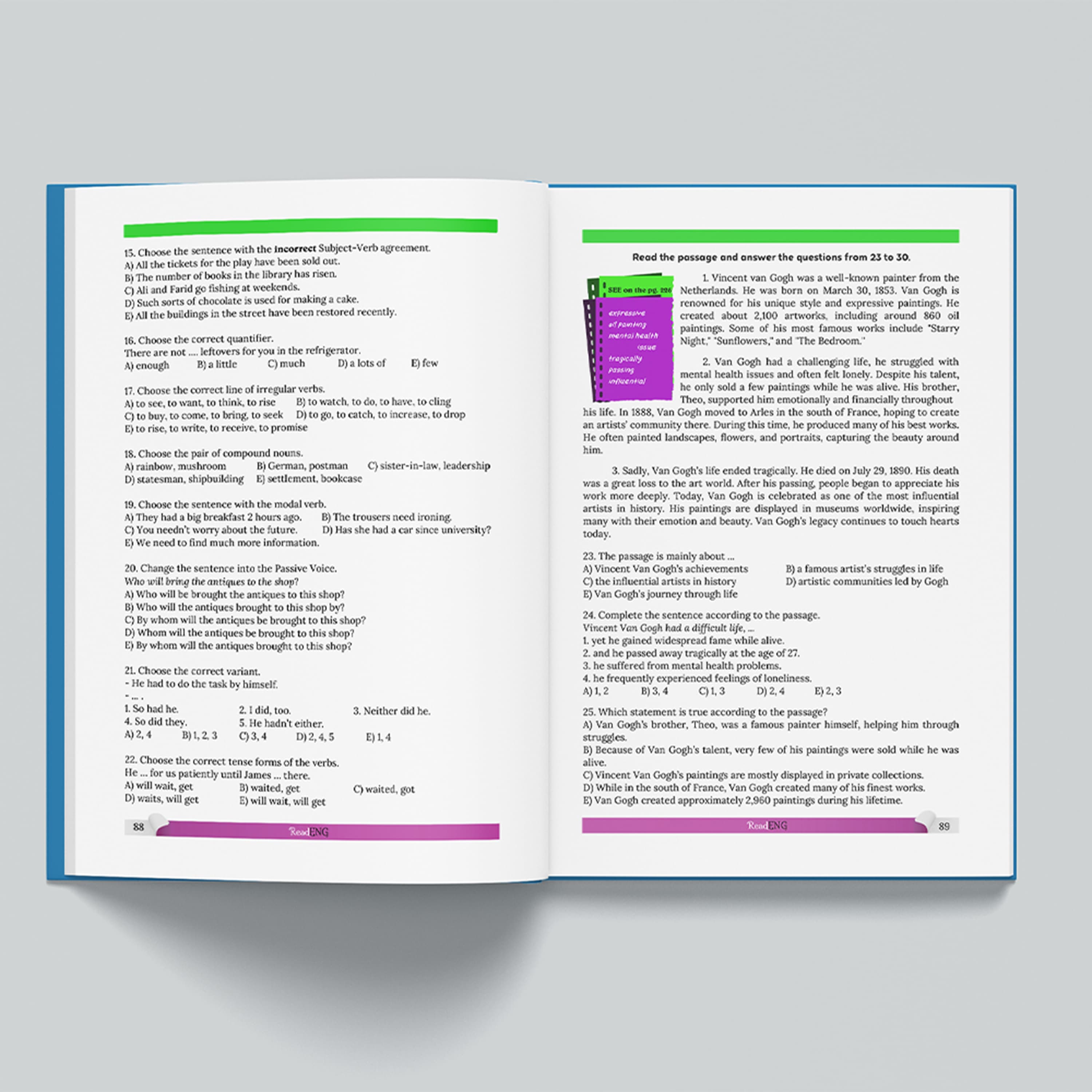 Test Toplusu ReadEng English 10 - 11 kiçik şəkil 4