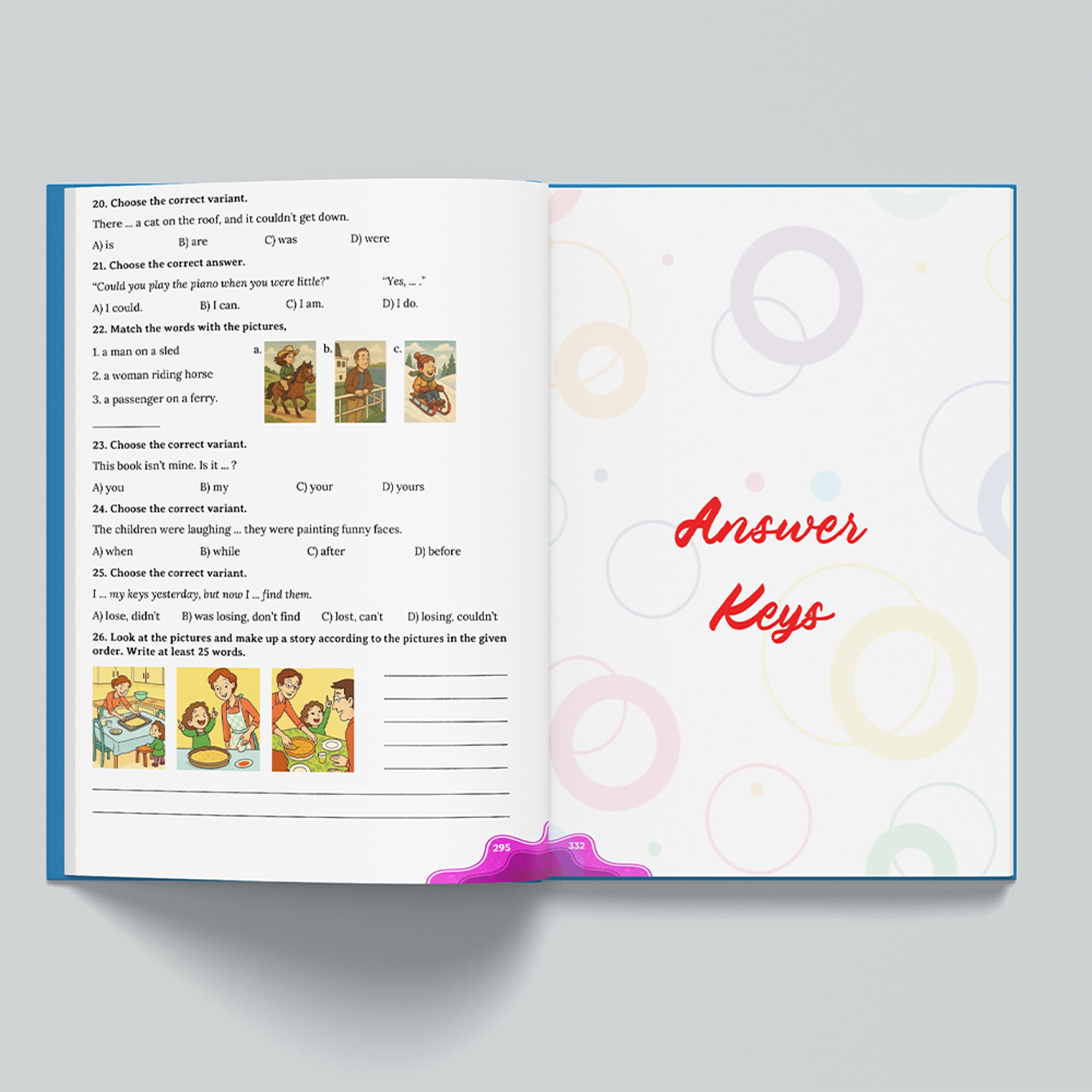 Test Toplusu I Understand English and I can Speak It 6-cı sinif kiçik şəkil 14