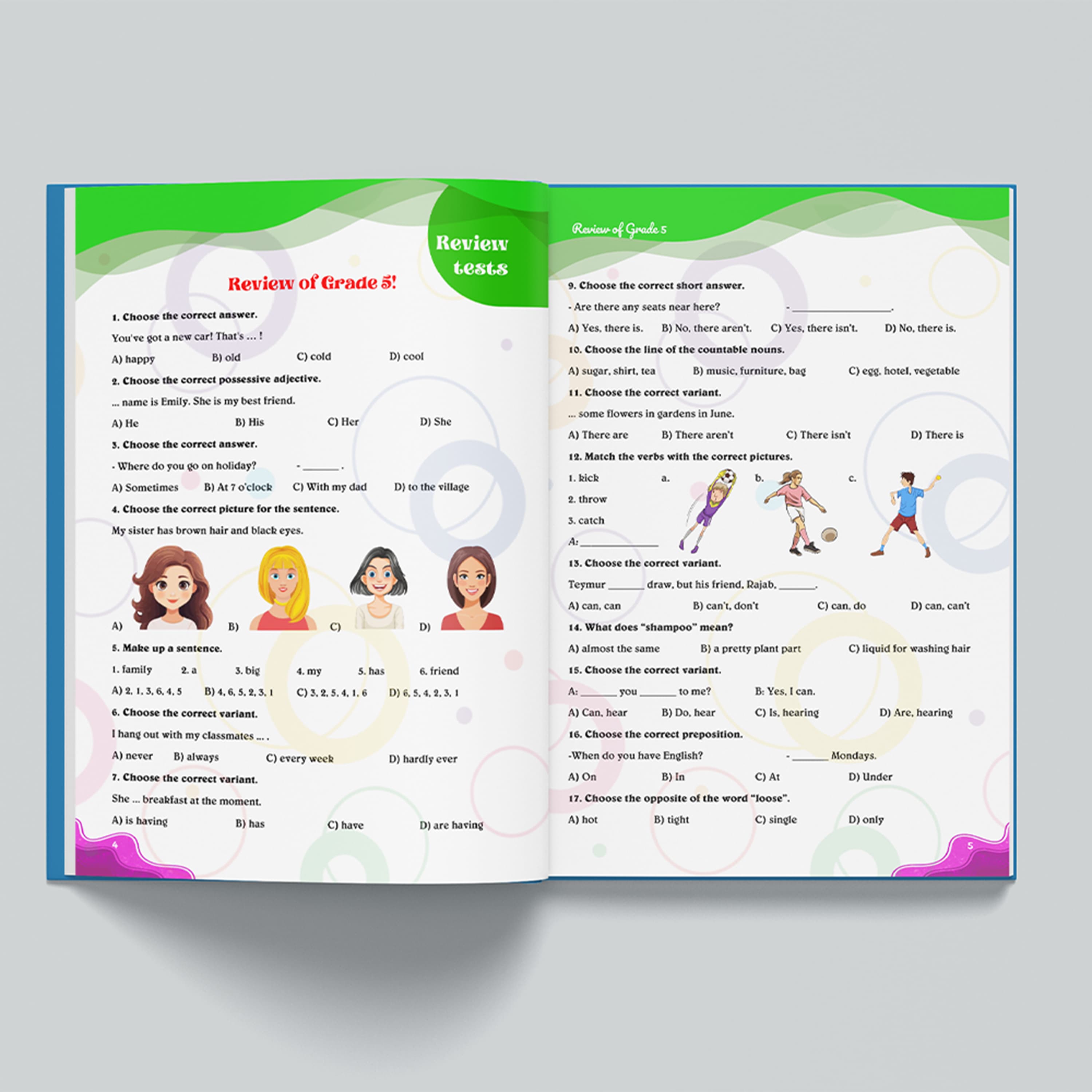 Test Toplusu I Understand English and I can Speak It 6-cı sinif kiçik şəkil 3
