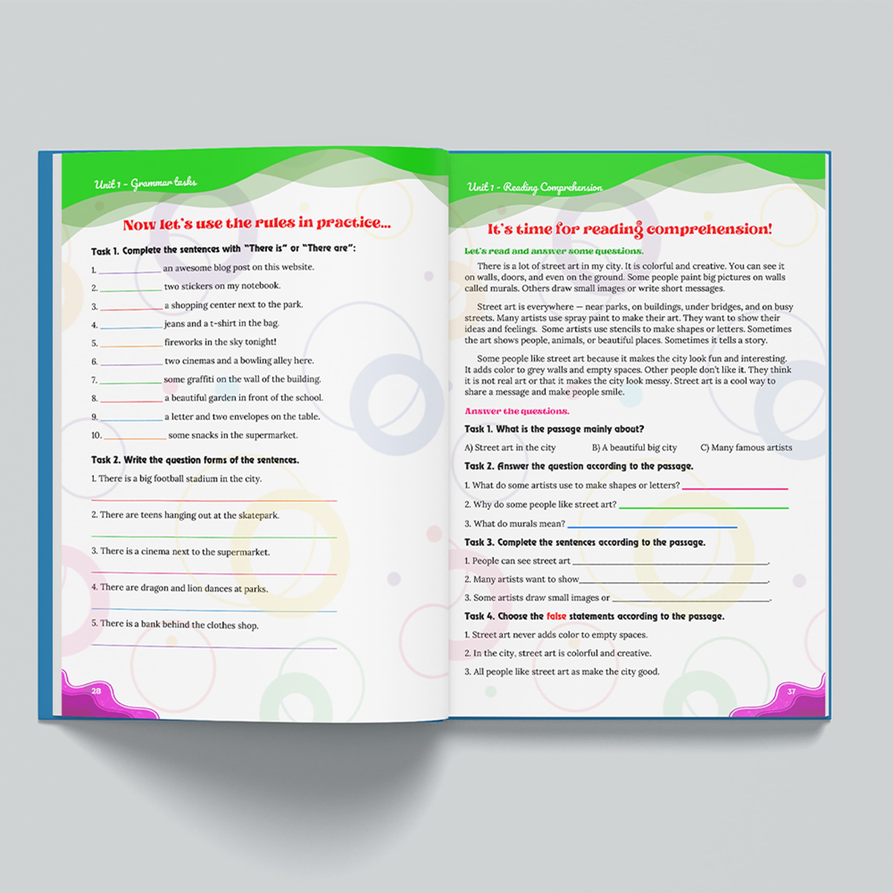 Test Toplusu I Understand English and I can Speak It 6-cı sinif kiçik şəkil 7