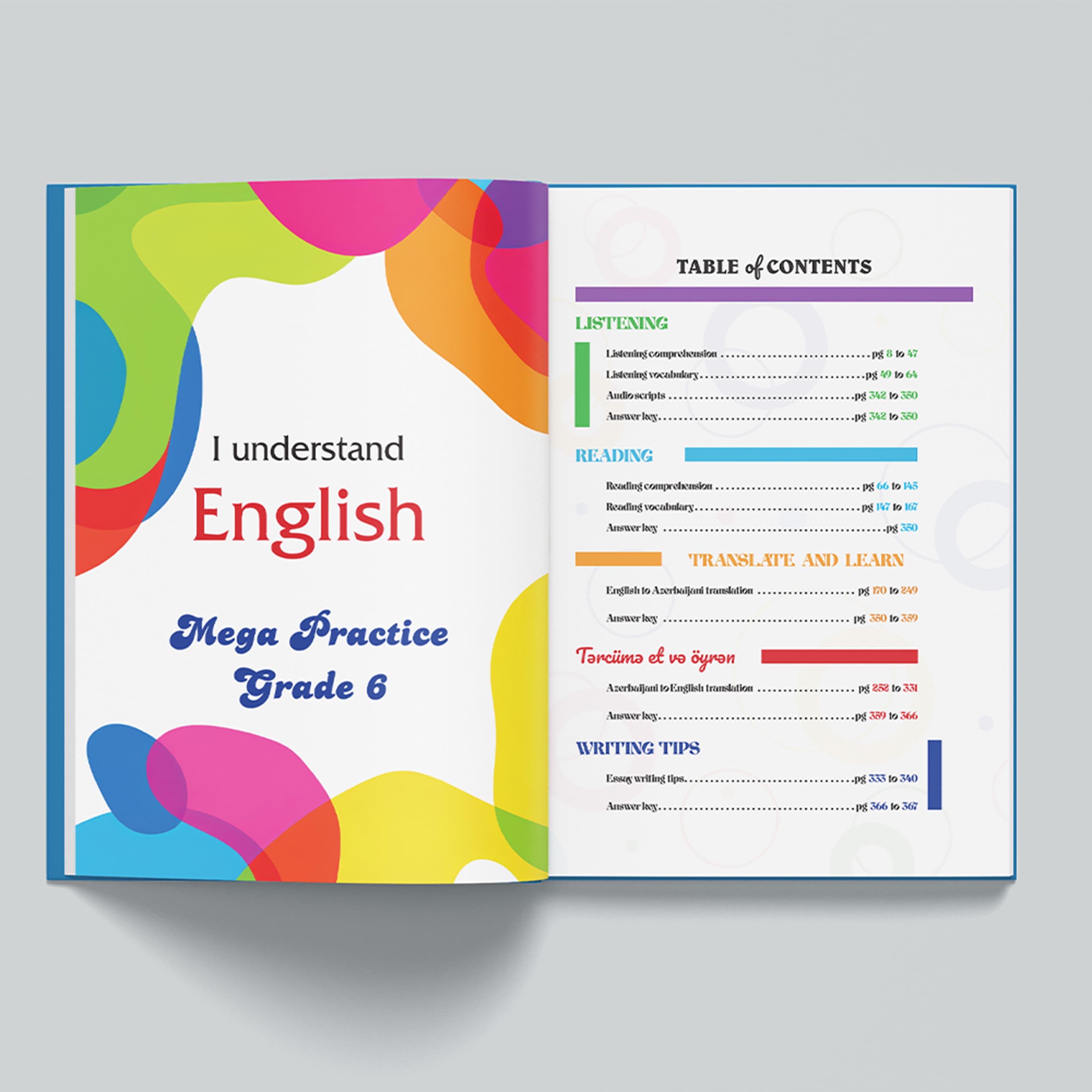 Test Toplusu I Understand English Mega Practice - 6-cı sinif kiçik şəkil 2